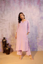 Noor Lilac Kurta Pant Set