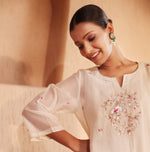 Ruh Off White Kurta Pant Set