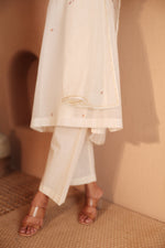 Ruh Off White Kurta Pant Set