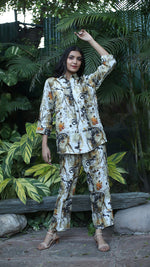 Digital Print Lounge Shirt - 231036