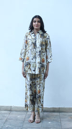 Digital Print Lounge Shirt - 231036