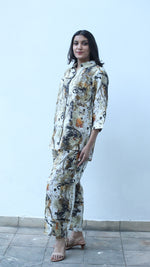 Digital Print Lounge Shirt - 231036