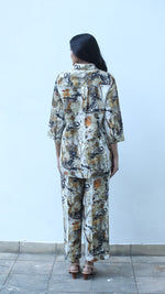 Digital Print Lounge Shirt - 231036