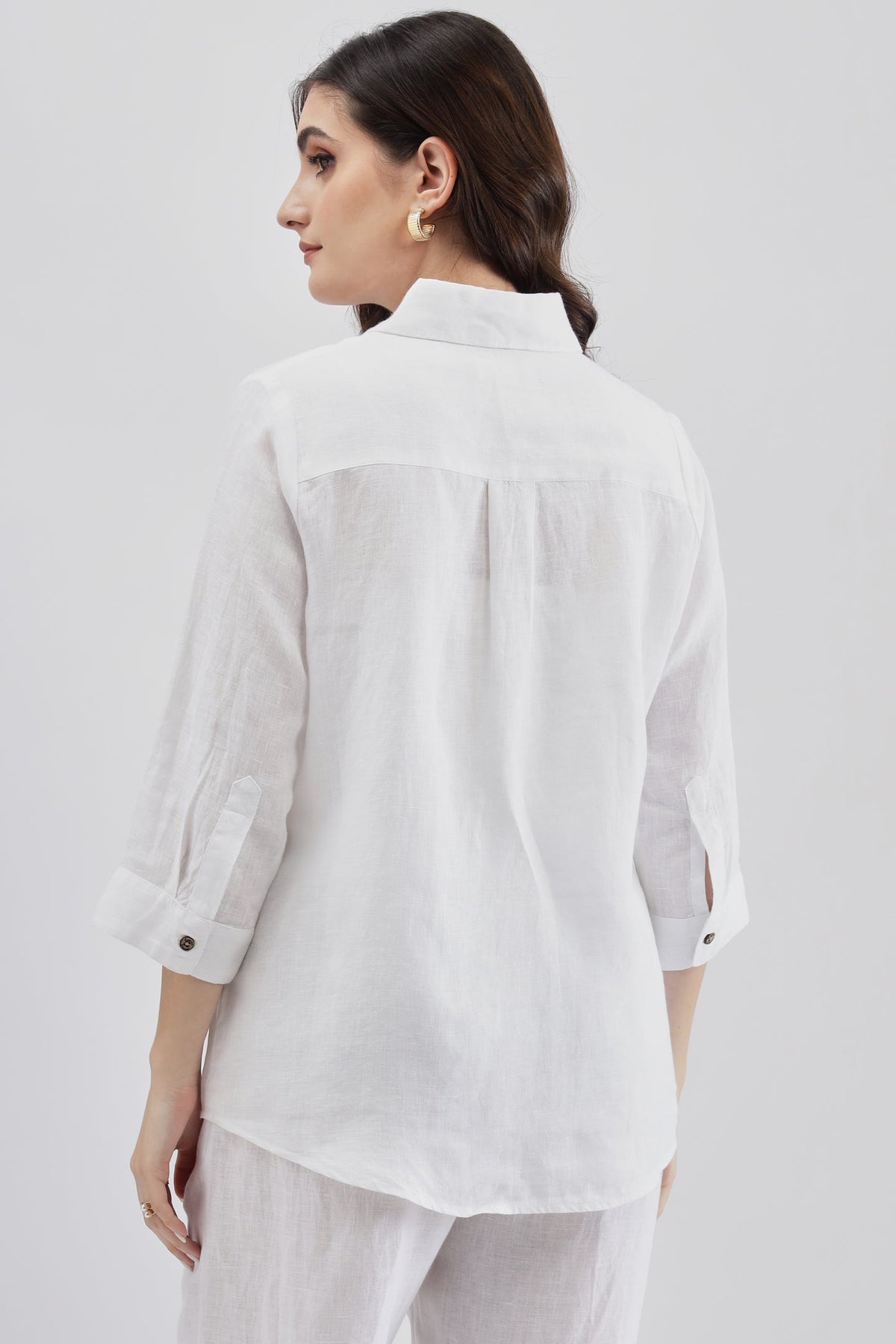 Squirrel Embroidery Shirt