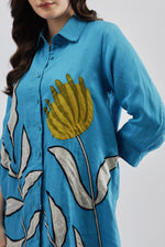 Turquoise Long Shirt
