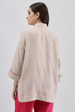 Beige Flamingo Shirt