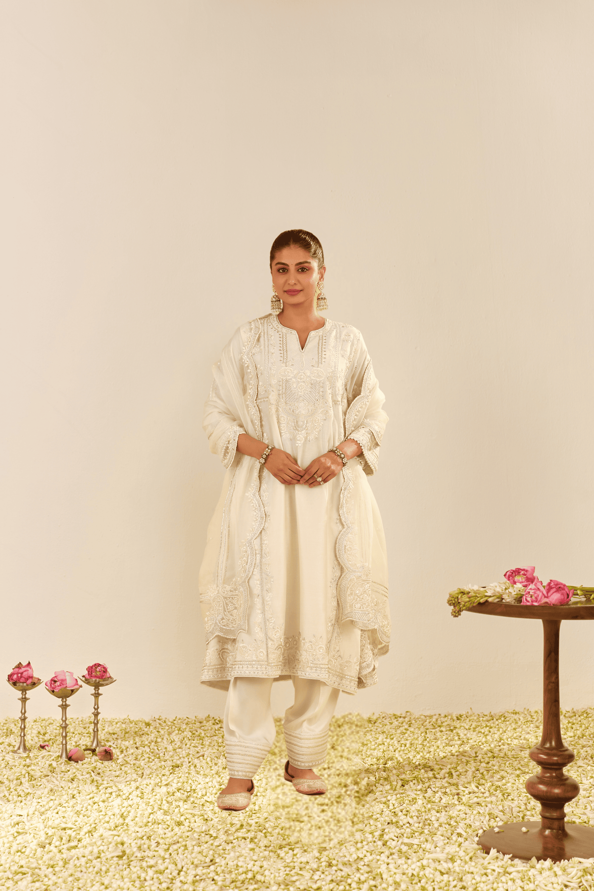MAZIYA - LONG CHAUGA WITH SALWAR AND DUPATTA