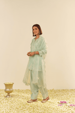 HANIYA - SHORT KURTA WITH SALWAR AND DUPATTA