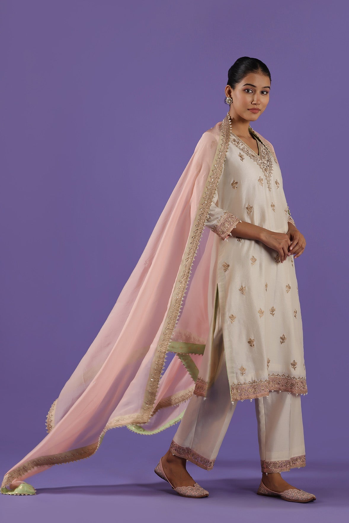 Pranati Long shirt & Pants set