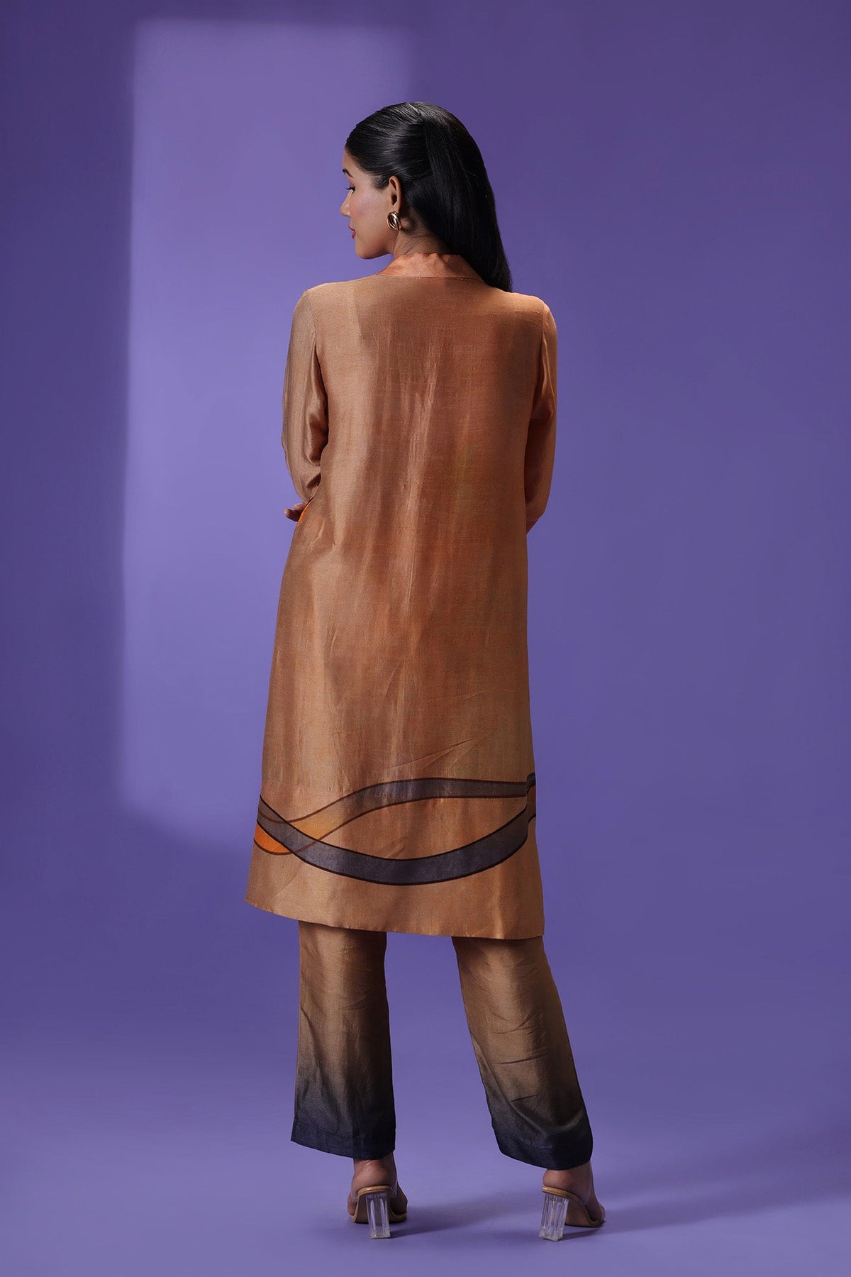 Amber Essence Short length kurta set