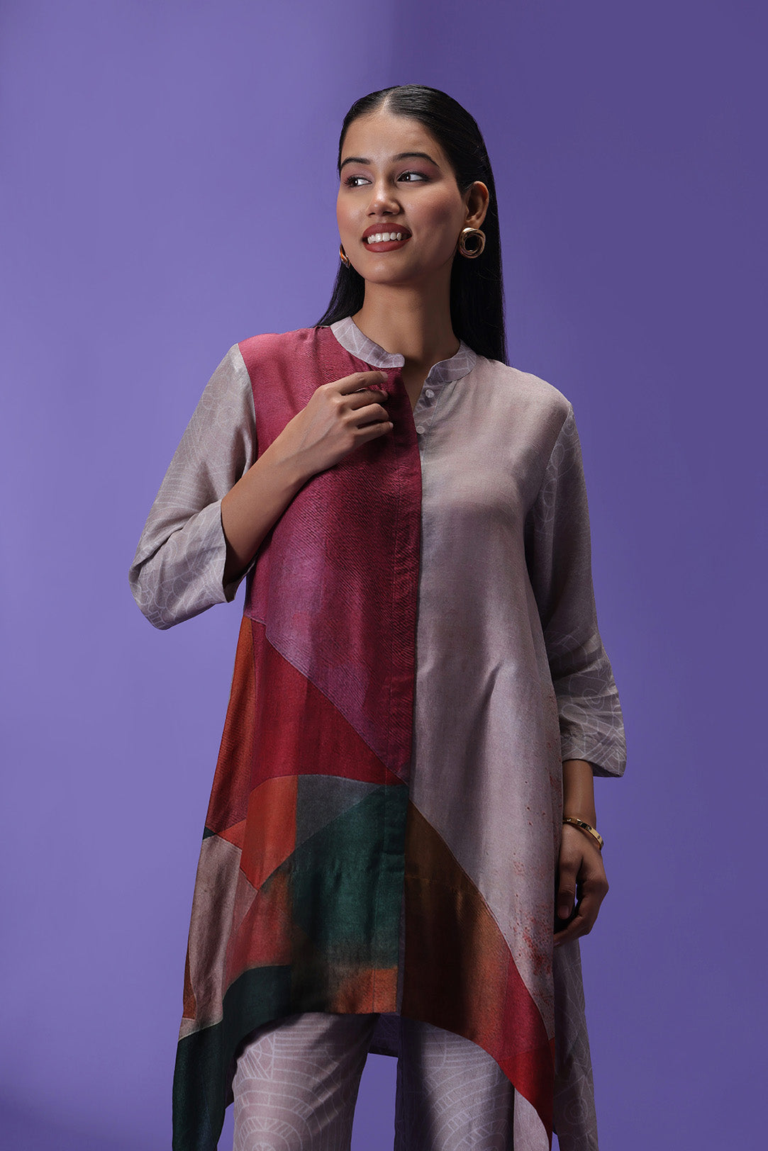 Aurora Haze Short Kurta set
