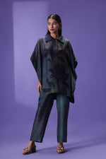 Shadow Drape Short Kaftan set