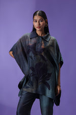 Shadow Drape Short Kaftan set