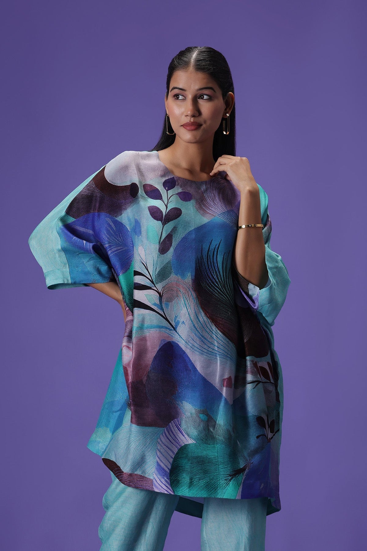 Serene Blossom Short Kurta set