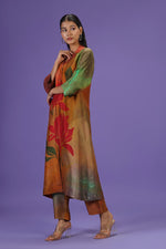 Autumn Bloom Long Kurta Set