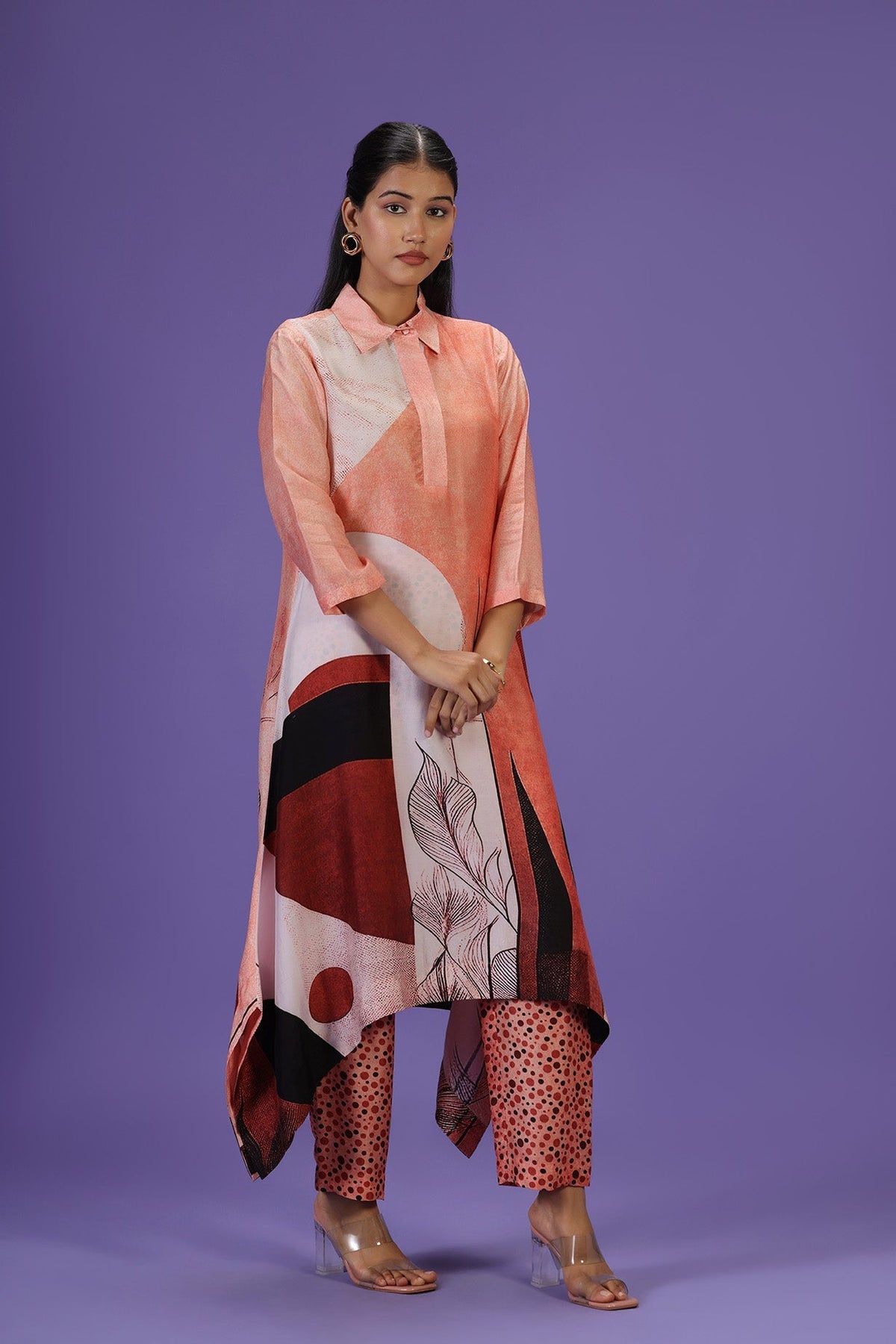Sunset Serenade Long Kurta Set