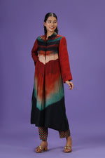 Imperial Flame Long Kurta set