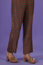 Imperial Flame Long Kurta set