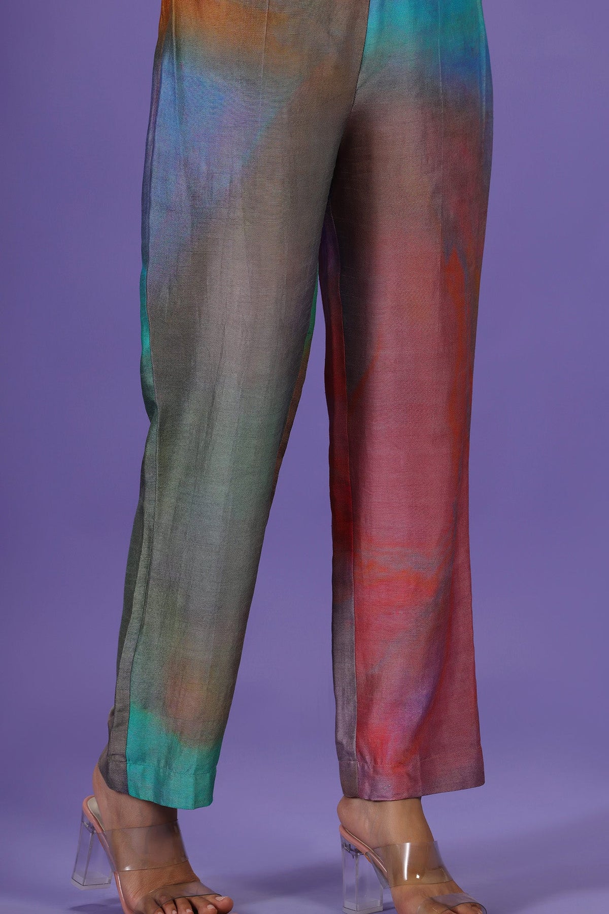 Mystic Petals Long Kurta Set