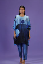 Blue Mirage Short Kurta Set