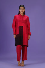 Red Reverie Short Kurta Set