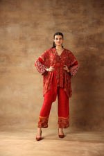 Cape Jacket With Pant