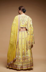 Mustard Color Lehenga