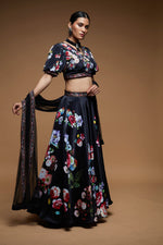Black Color Lehenga