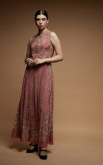 Pale Pink Halter Gown