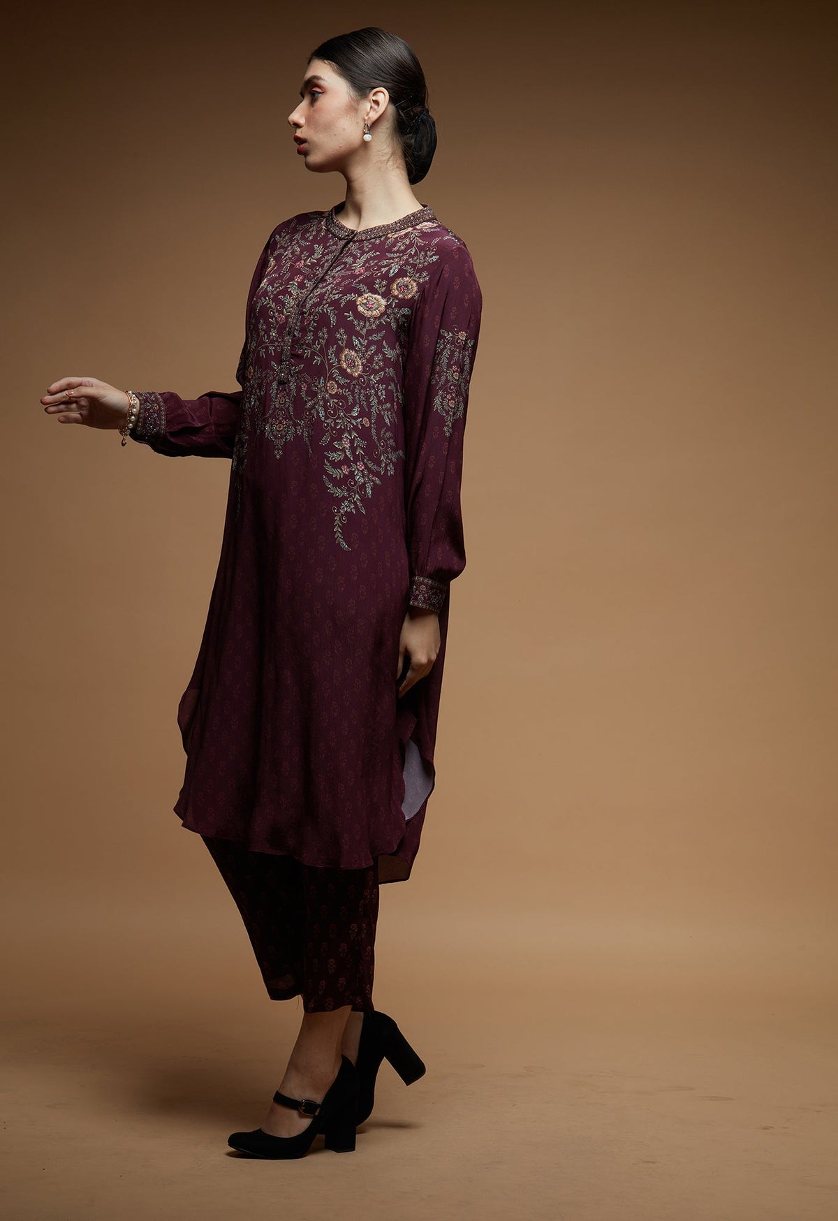 Wine Color Co-ordSet