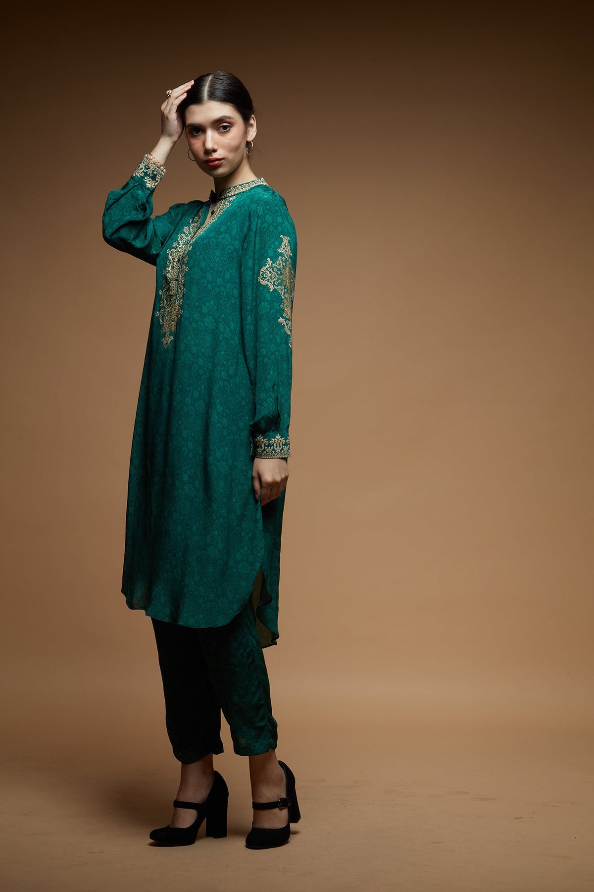 Teal Color Co-ordSet