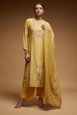 Yellow Color Suit Set