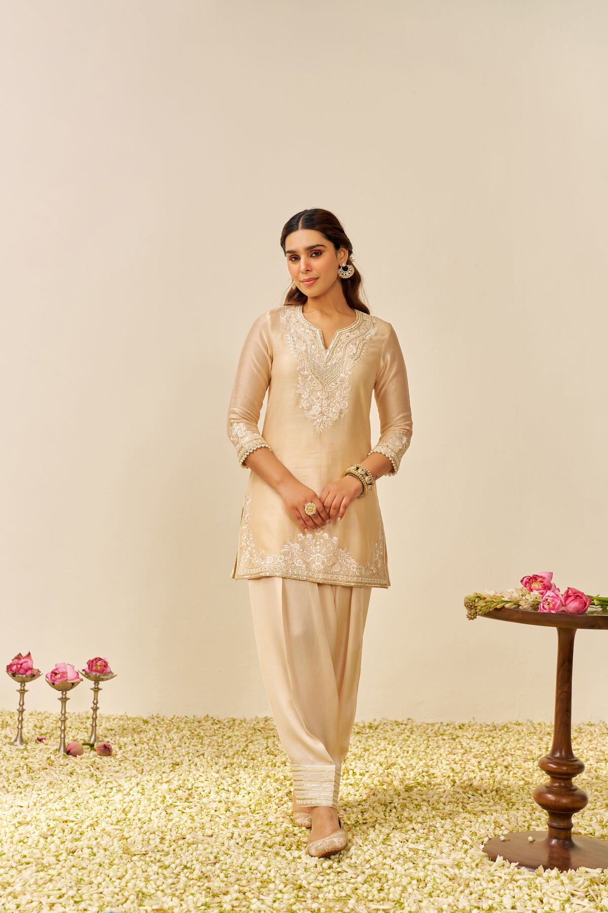 HANIYA - SHORT KURTA WITH SALWAR
