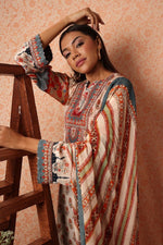Floral printed Kurta with dupatta and pant