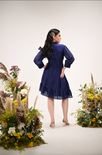 Navy Monochrome Muse dress