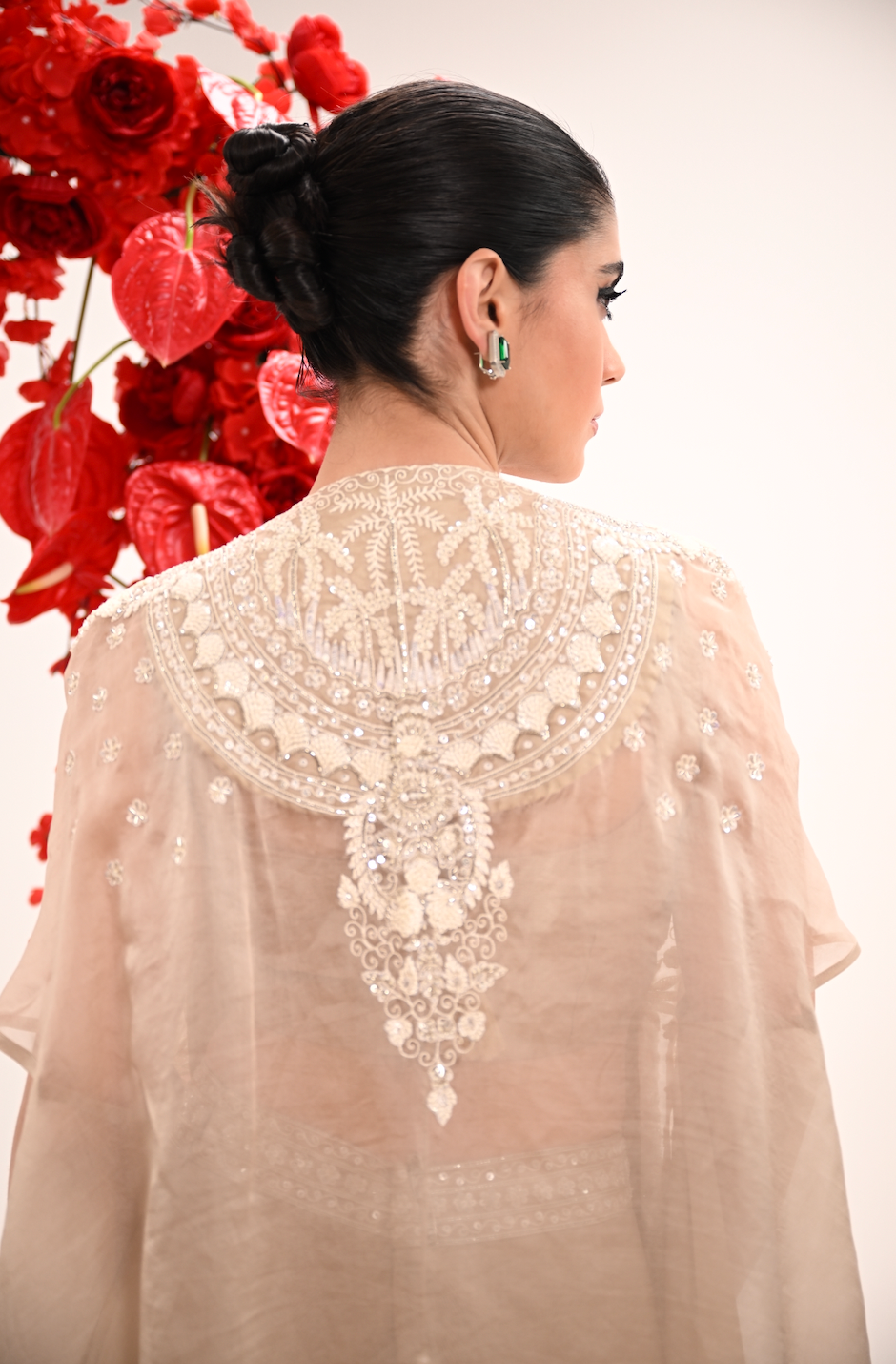 Ivory Elan Lehenga Set
