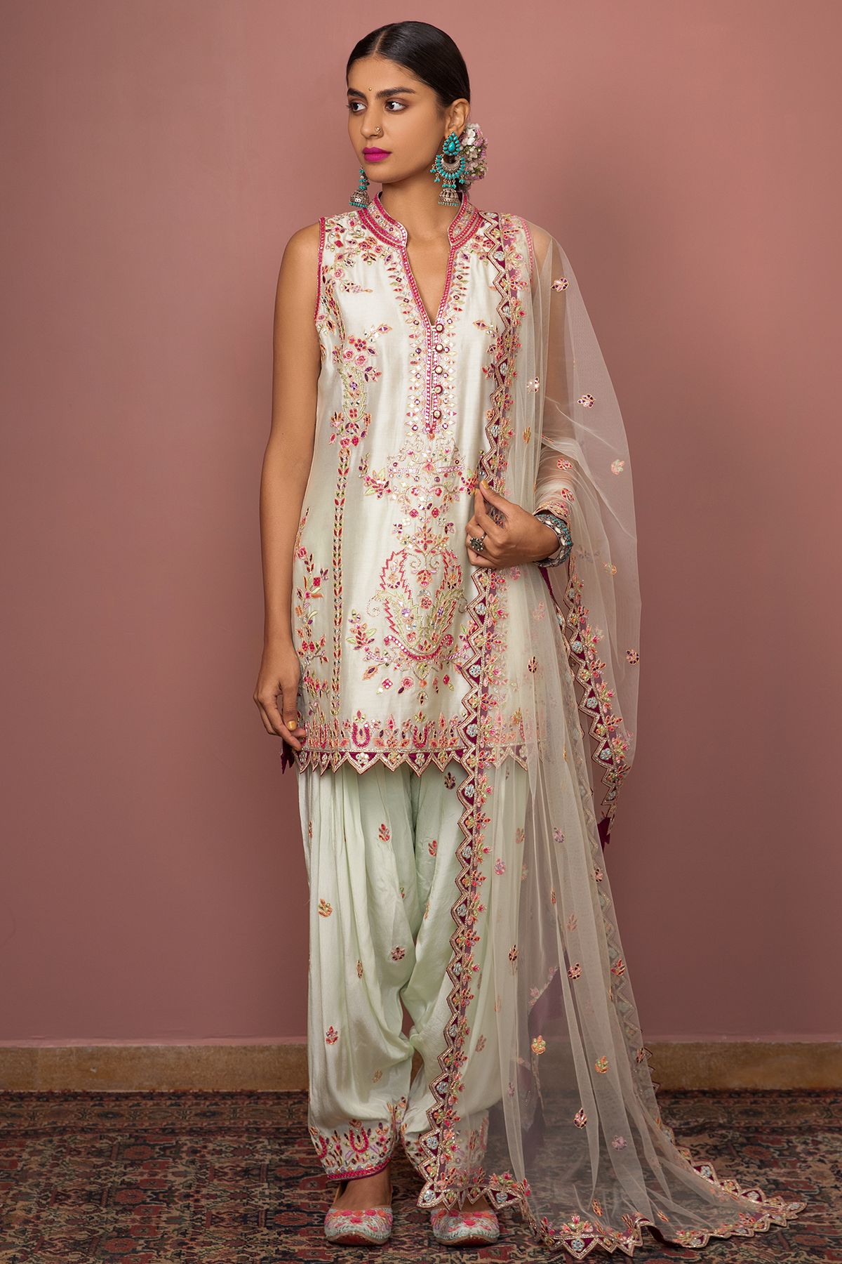 Green Kurta Patiala Salwaar