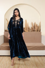 Gulnaar Blue Kaftan