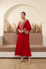 Suhani Rani Velvet Kaftan Dress