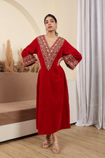 Suhani Rani Velvet Kaftan Dress