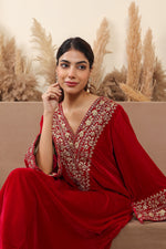 Suhani Rani Velvet Kaftan Dress