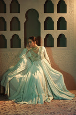 Nazakat Sage Green Anarkali