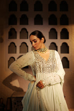 Nazakat Sage Green Anarkali