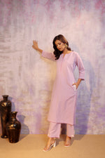 Noor Lilac Kurta Pant Set