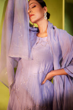 Ruh Lavender Kurta Pant Set