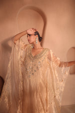 Sona Mirror Gold Kaftan Set