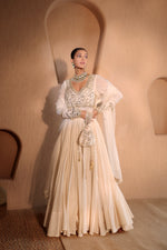 Nazakat Off White Anarkali