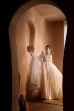 Nazakat Off White Anarkali