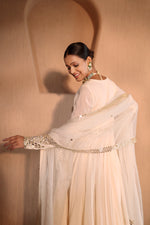 Nazakat Off White Anarkali
