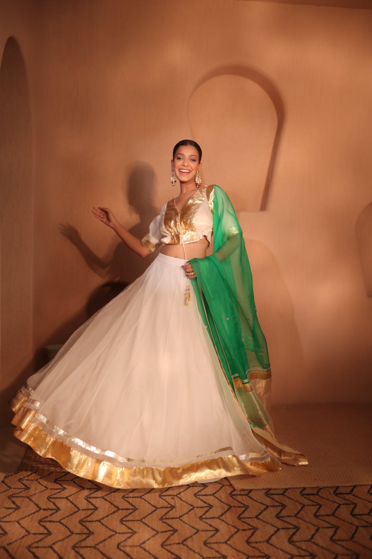 Gota Lehenga Choli Set